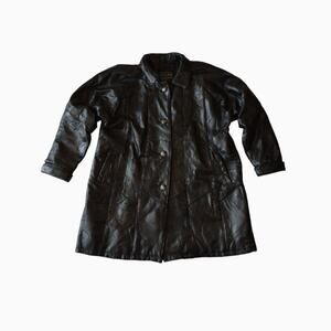 Vintage Maxam Mosaic Italian Leather Jacket Plus Size 2x